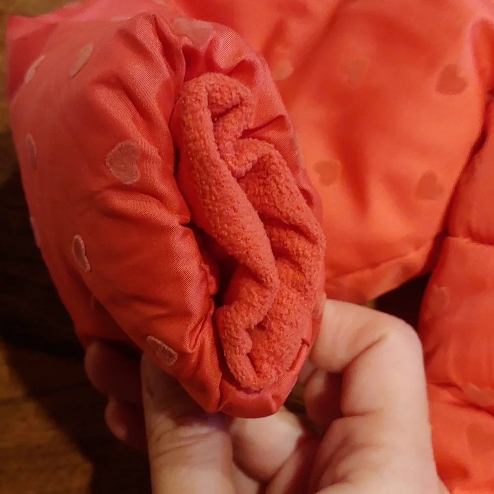 Cherokee Pink Heart Winter Jacket Size 3T